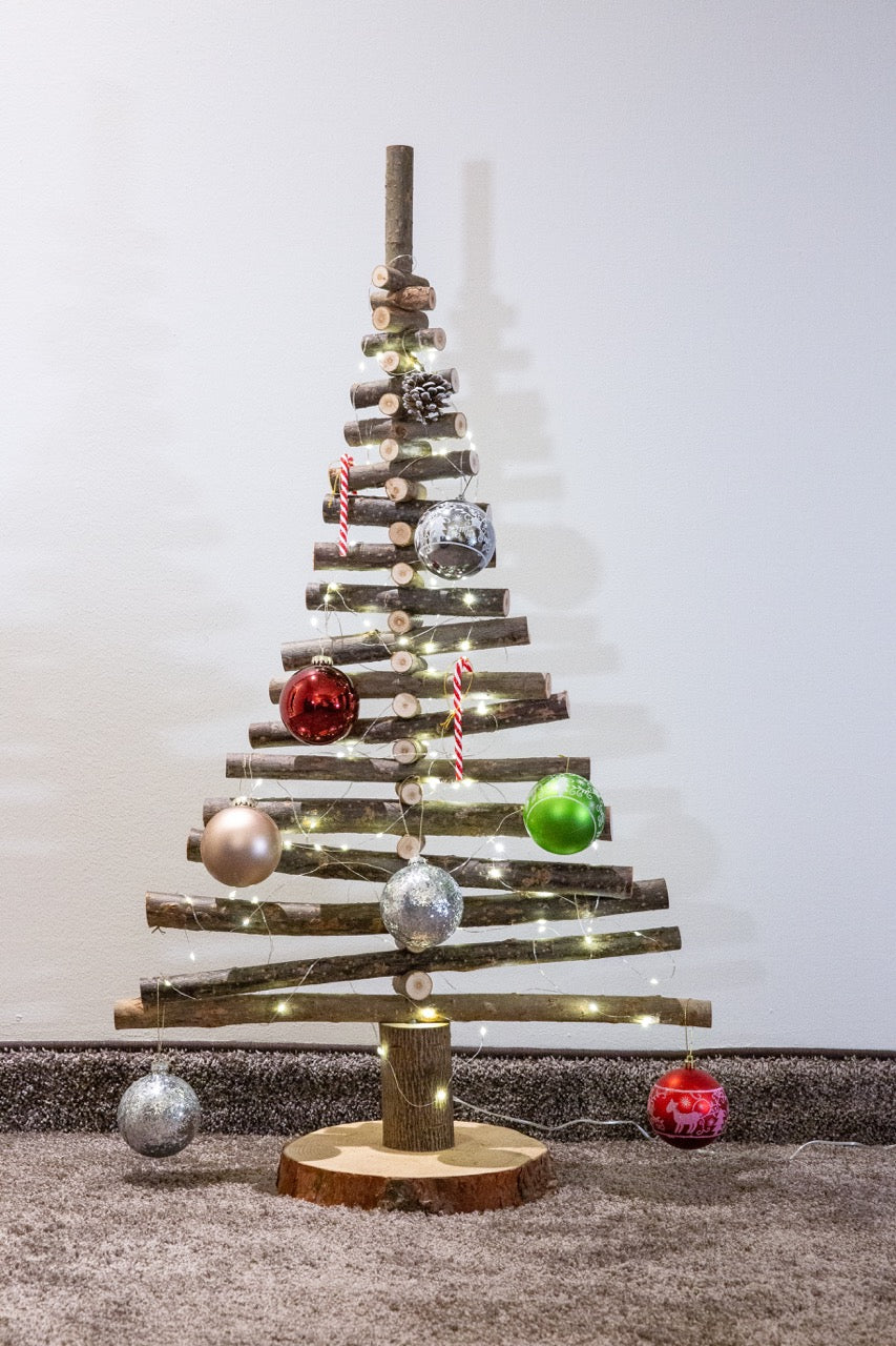 Holzweihnachtsbaum Lichtung M (1m)