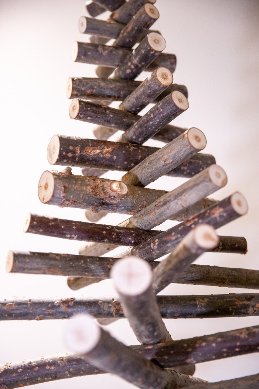 Wooden Christmas tree forest XXL (2.1m)