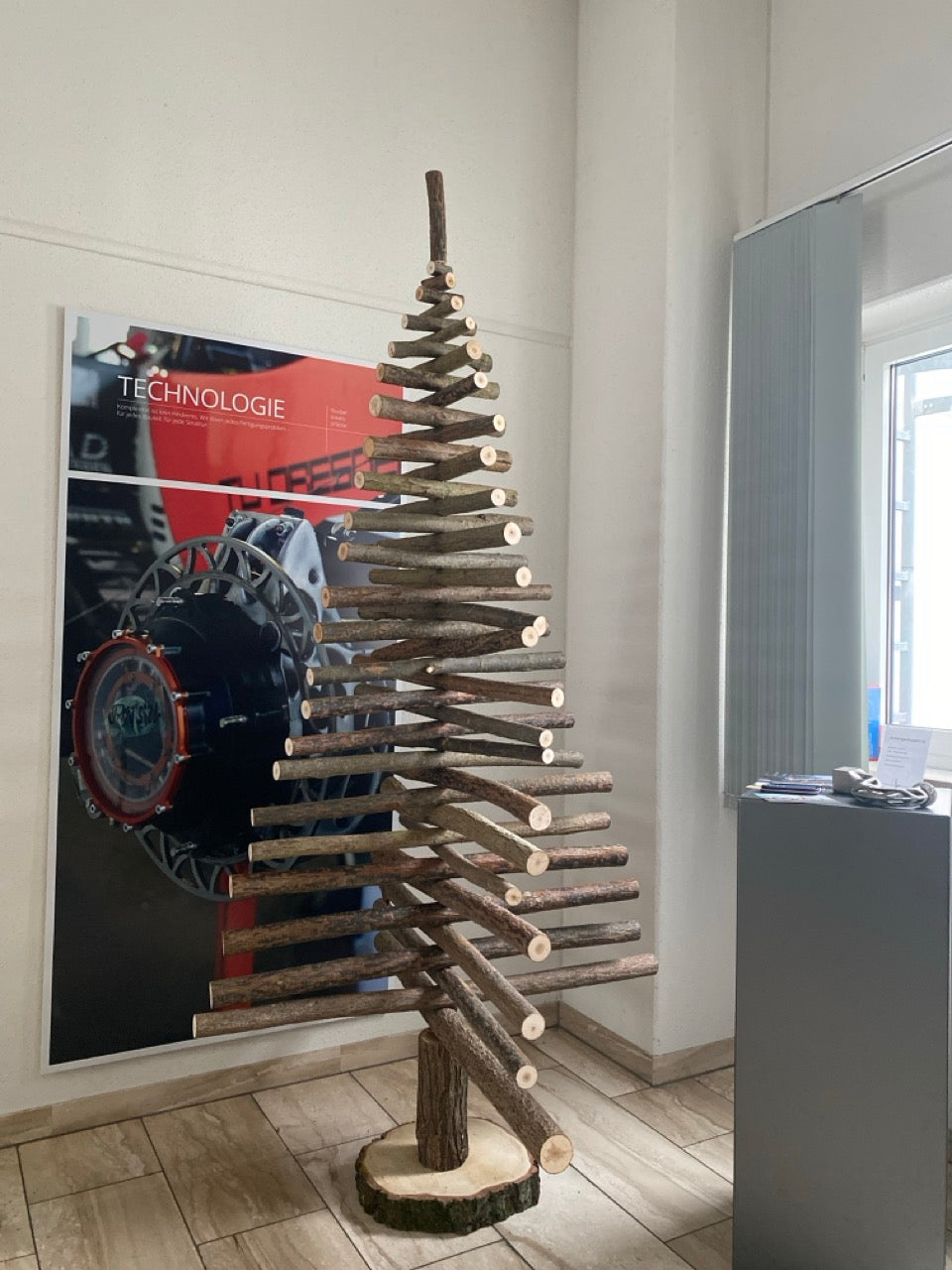 Holzweihnachtsbaum Wäldchen 3XL (2,4m)