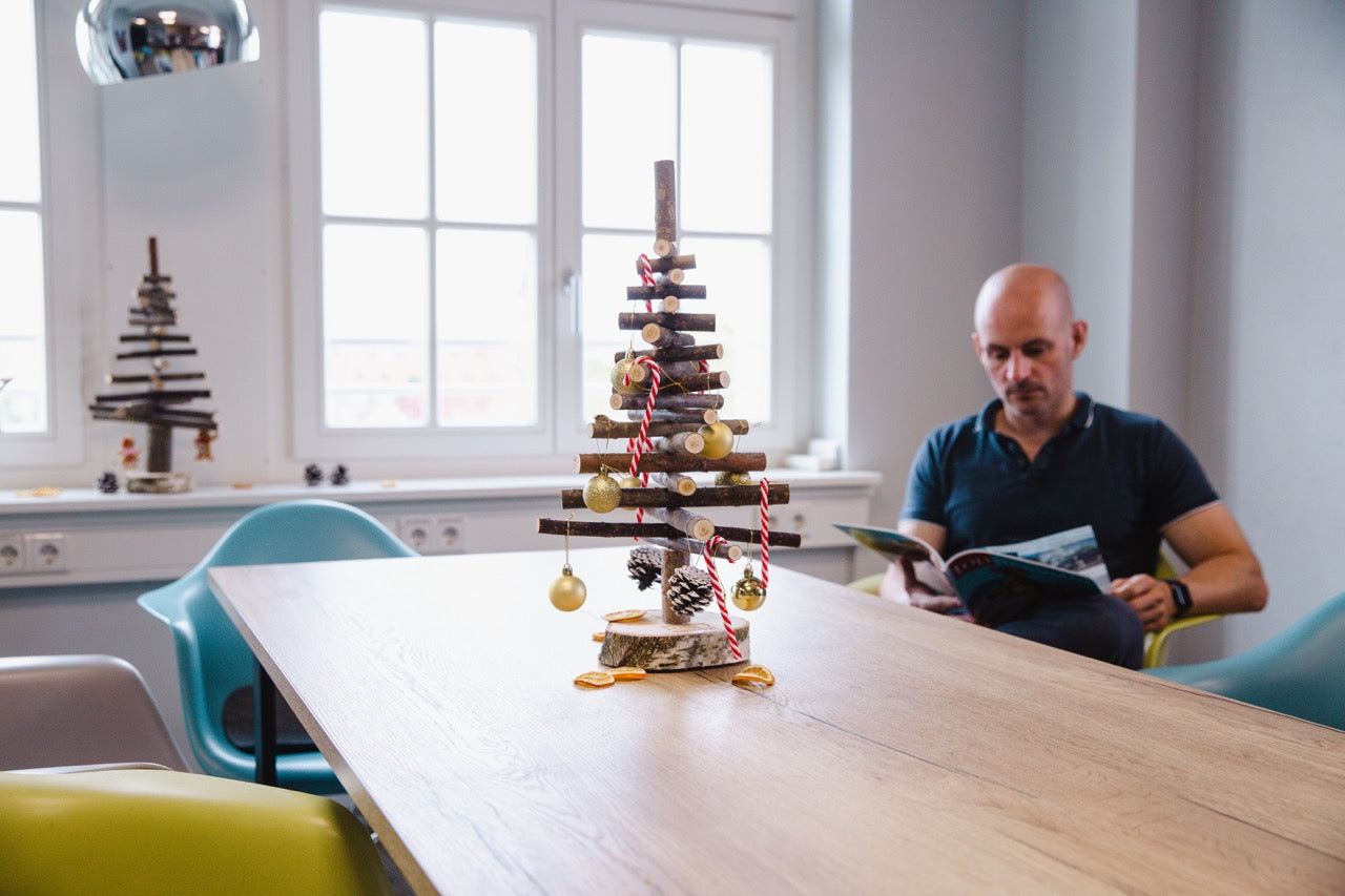 Holzweihnachtsbaum Wäldchen XS (50cm)