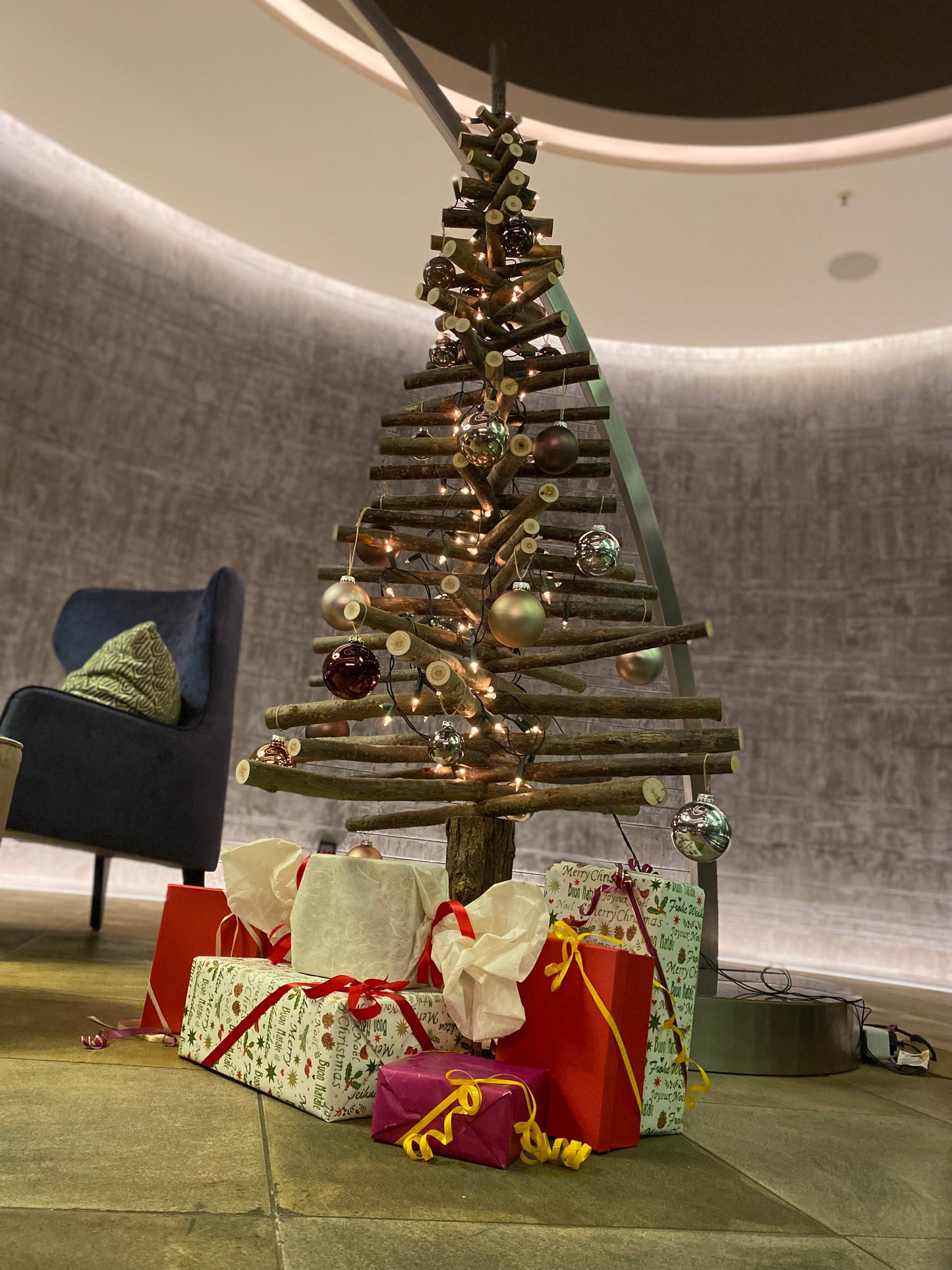 Holzweihnachtsbaum Wäldchen 3XL (2,4m)