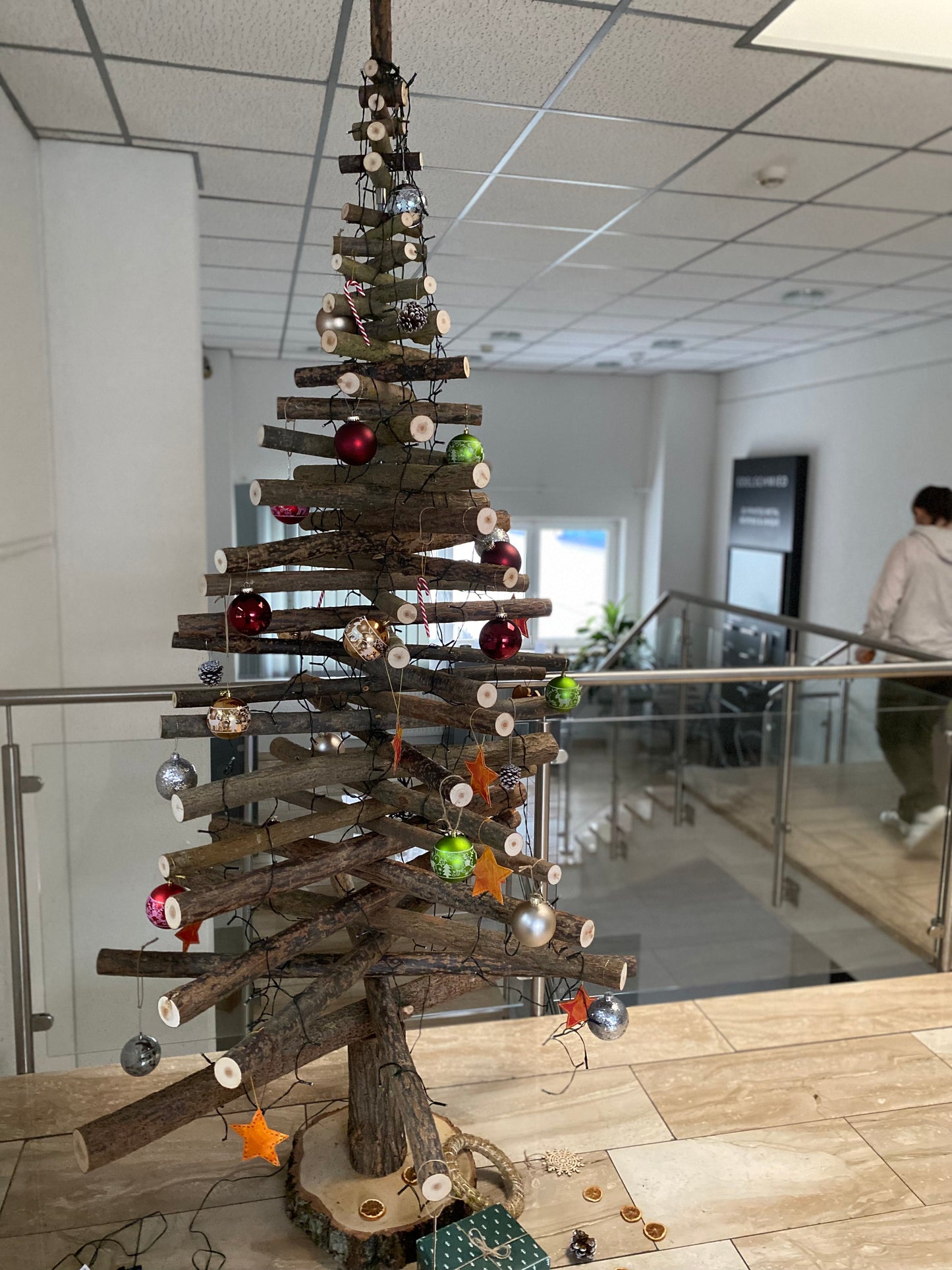 Holzweihnachtsbaum Wäldchen 3XL (2,4m)