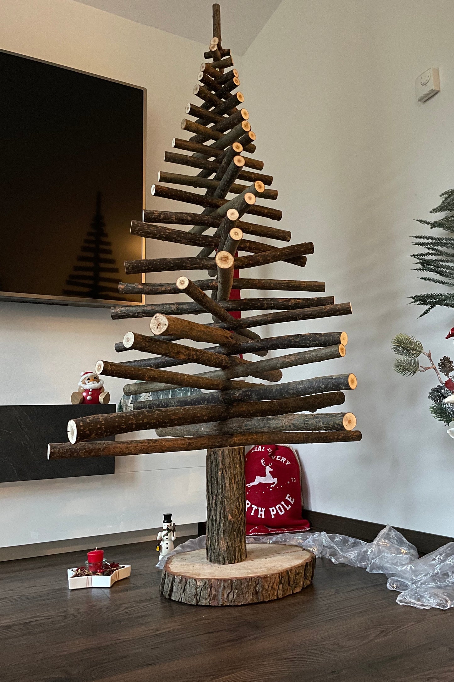 holzweihnachtsbaum xl (1,8m) ohne spacer