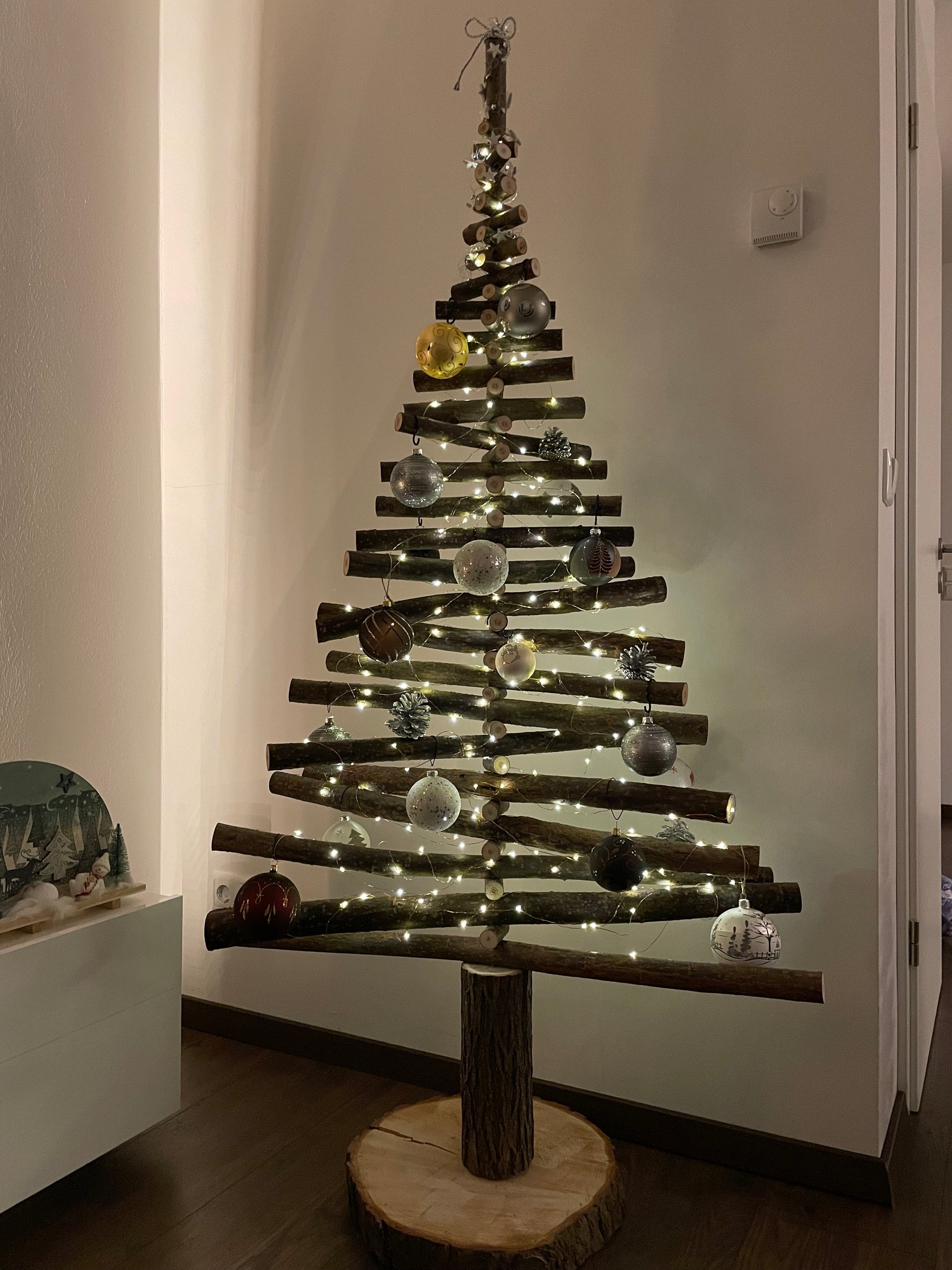 holzweihnachtsbaum xl (1,8m) mit spacer