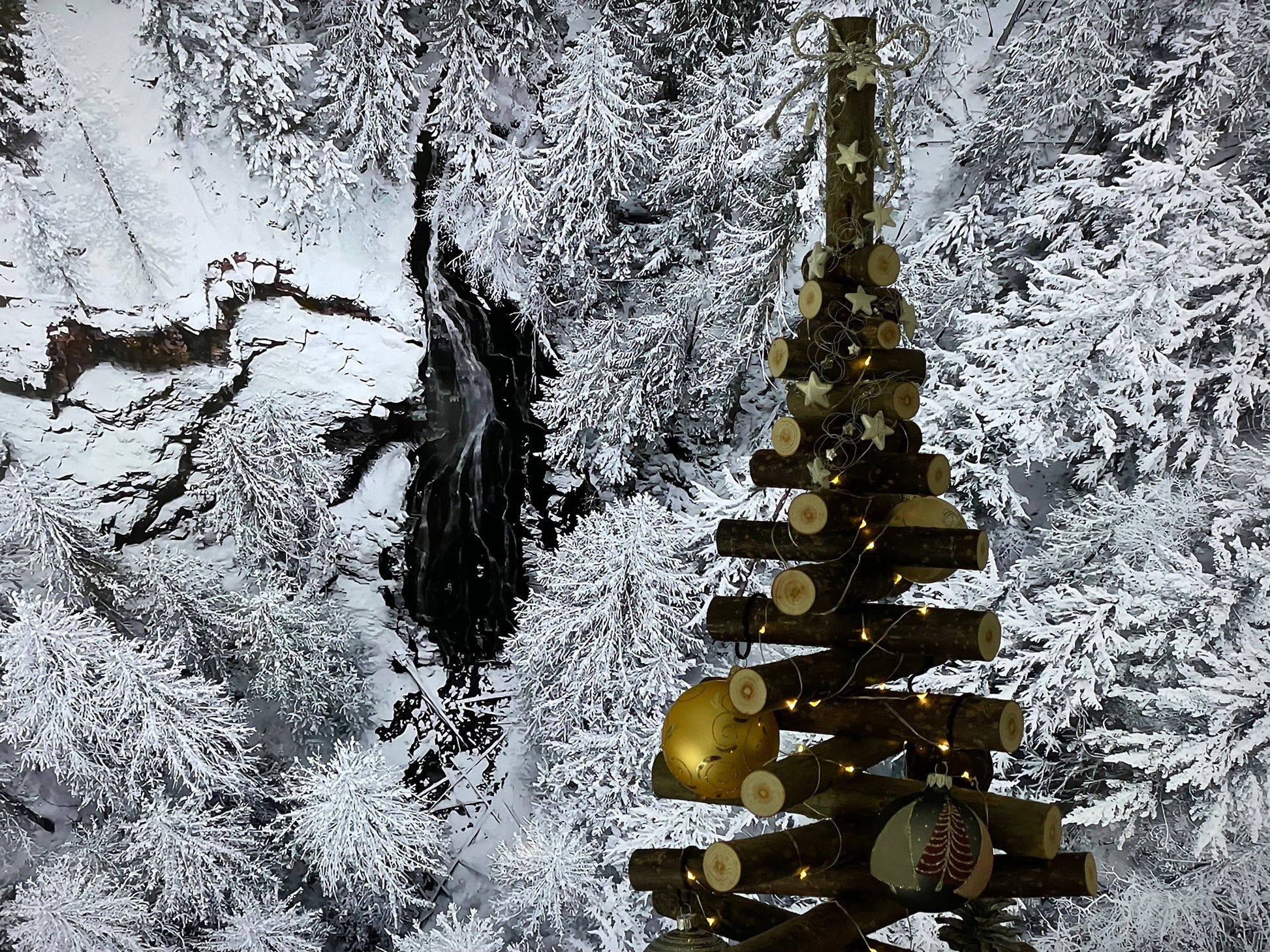 holzweihnachtsbaum xl (1,8m) mit spacer