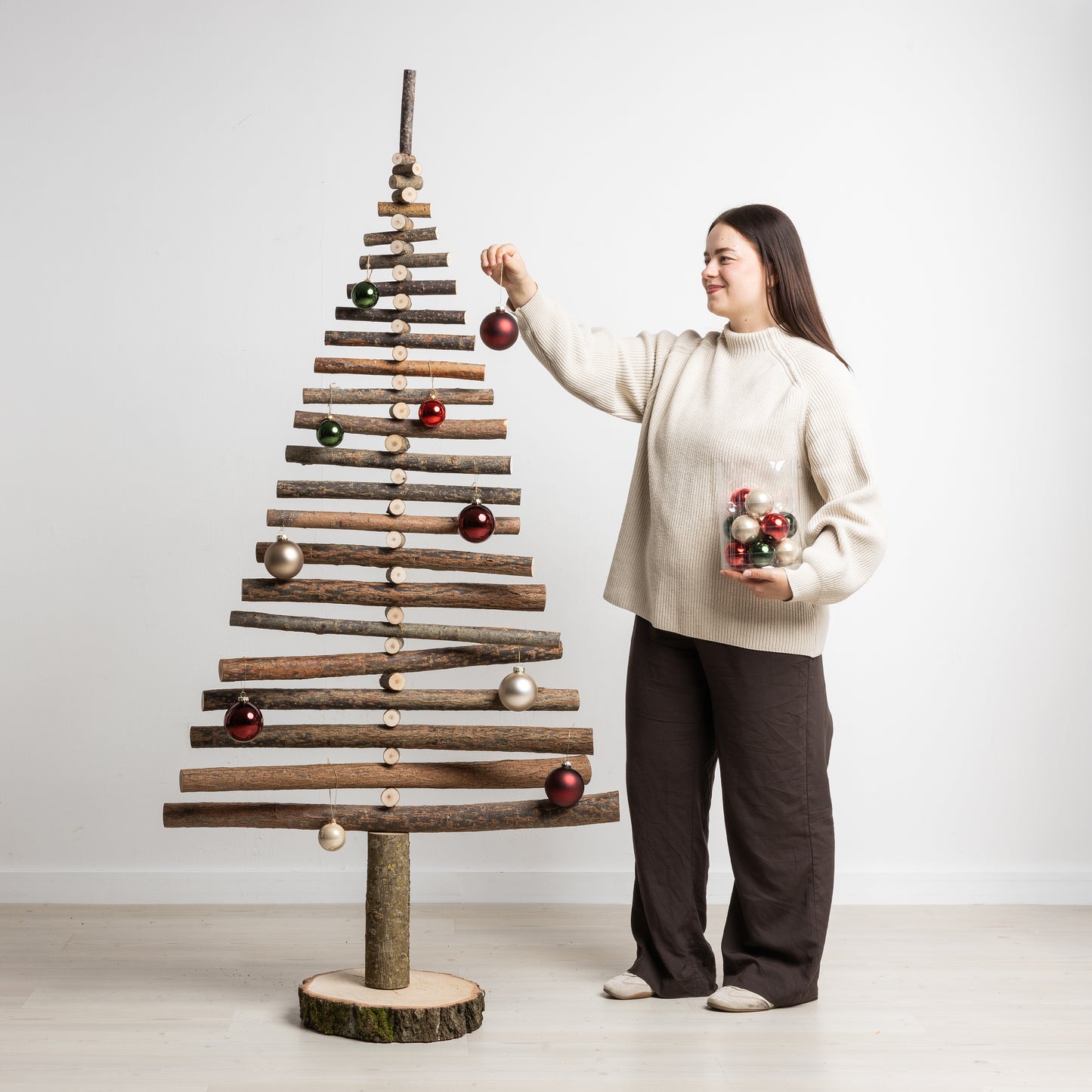 Wooden Christmas tree forest XL (1.8m)