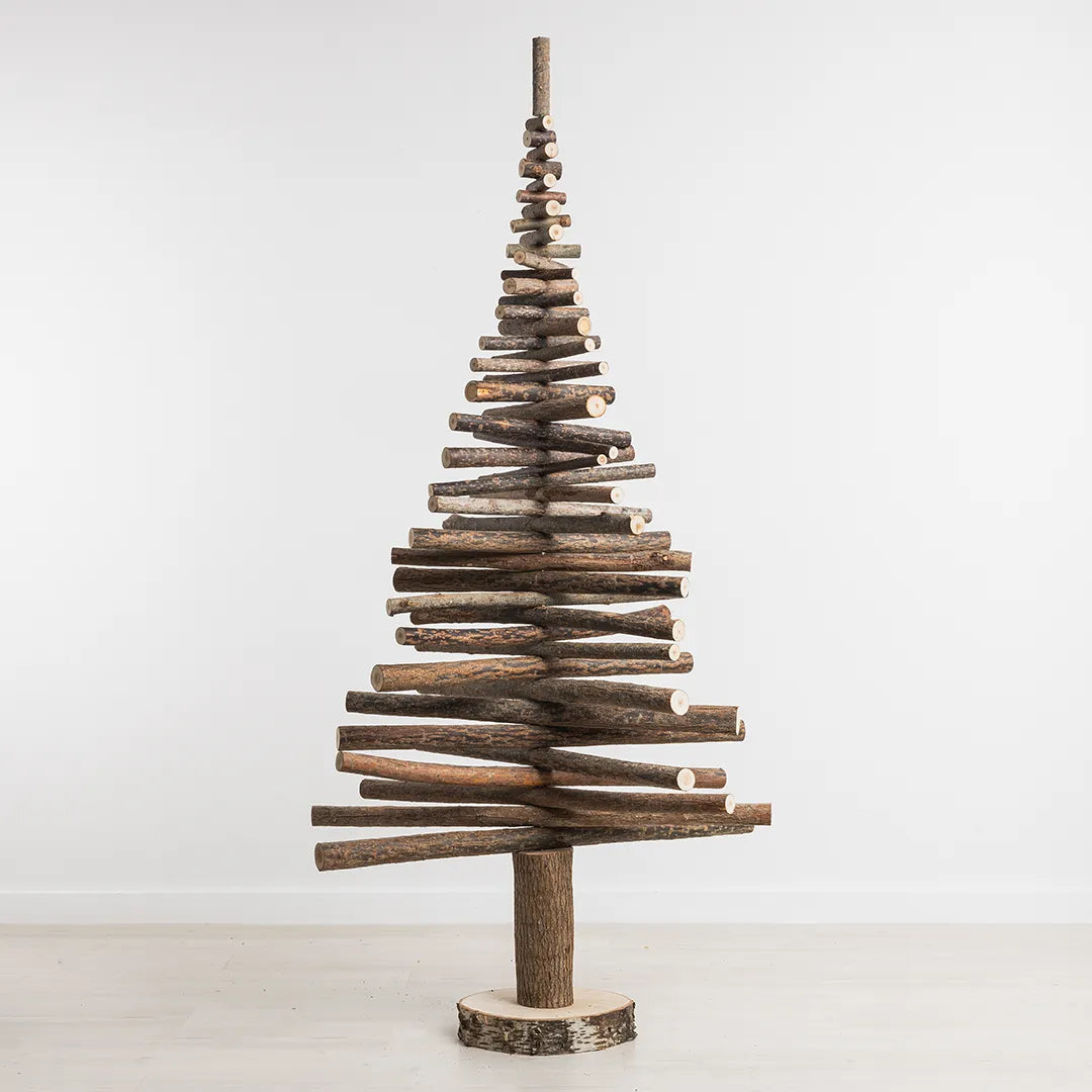 Wooden Christmas tree forest XXL (2.1m)
